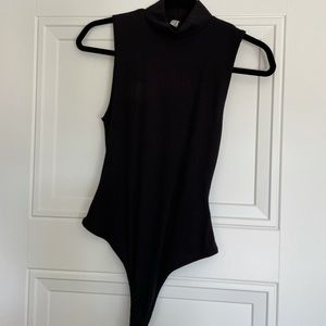 Free People turtleneck tank bodysuit size S